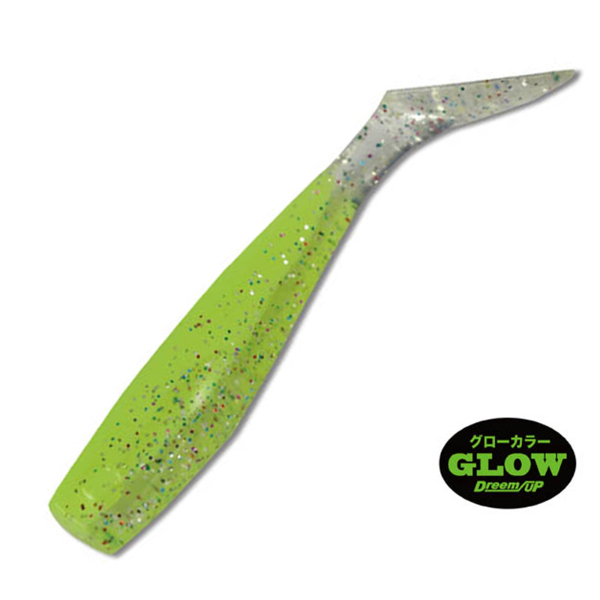 ドリームシャッド 3.5インチ(#13 パニックチャートグロー)